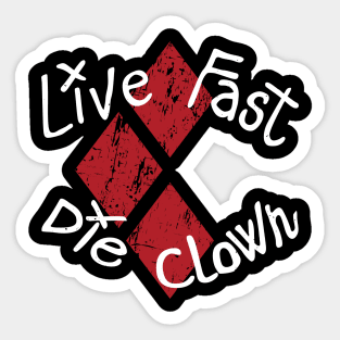 Die Clown Sticker